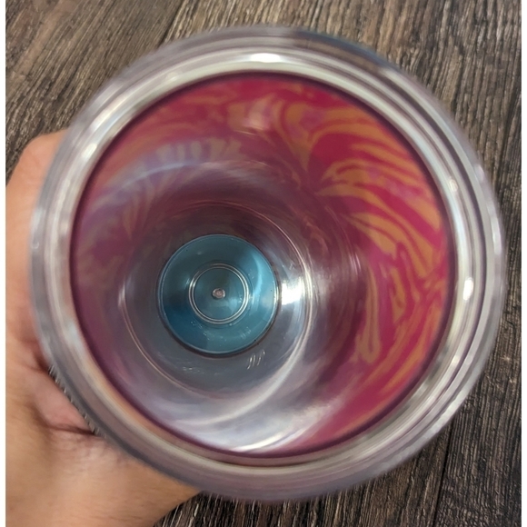 Lilly Pulitzer Palm Tropical Multicolor Travel Tumbler 16 Ounces - Picture 8 of 10